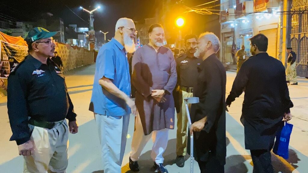 Additional Cheif Raja on Imam Bargah1