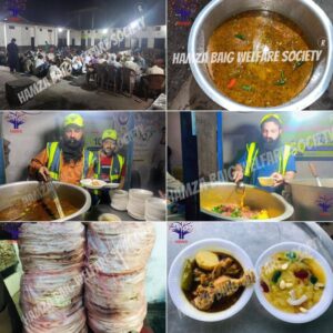 Hamza Baig Dastarkhan Feeding the Needy Daily
